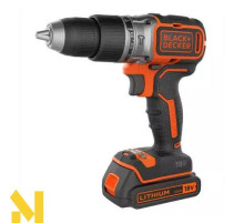 Дриль-шурупокрут акумуляторний ударний BLACK&DECKER BL188KB
