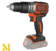 Дриль-шурупокрут ударний акумуляторний Black&Decker BL188N (без АКБ та ЗП)