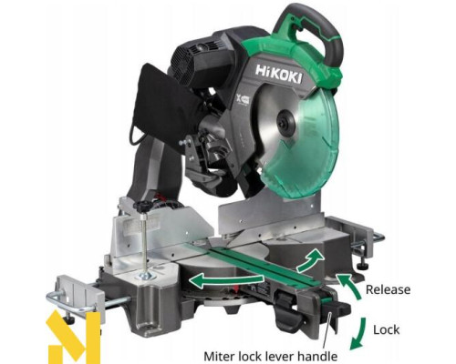 Пила торцювальна HIKOKI C12RSH3 WAZ