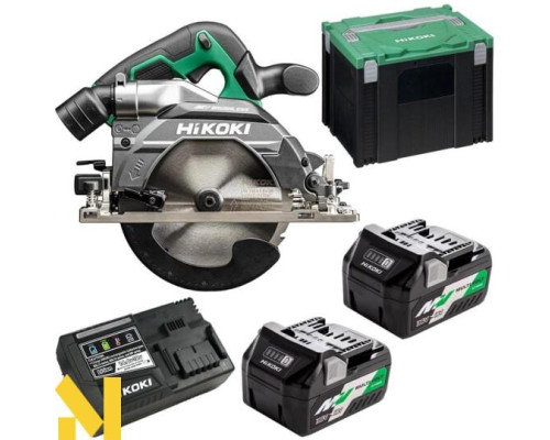 Пила дискова акумуляторна Hikoki C3607DBWRZ