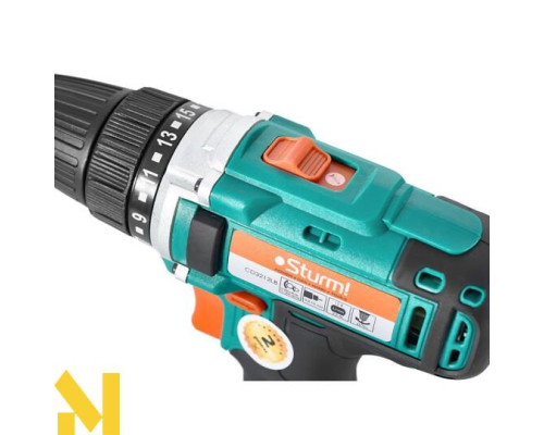 Дриль-шуруповерт акумуляторний Sturm CD3212LB