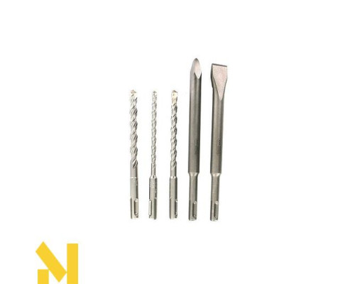 Перфоратор акумуляторний MILWAUKEE M18 CHX-502Х (комплект + бури MX4 + бури MS2 + набір бурів та долот)