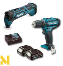 Набір інструментів акумуляторних Makita CLX206X1 (TM30DZ + DF331DZ)