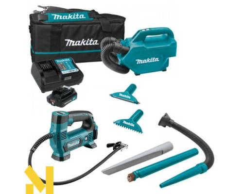 Набір інструментів акумуляторних Makita CLX234A (CL121DWA + MP100DZ)