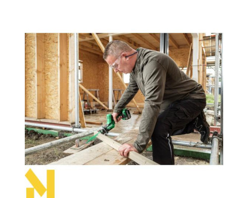 Пила шабельна акумуляторна HiKOKI CR18DAW4Z (без АКБ и ЗП)