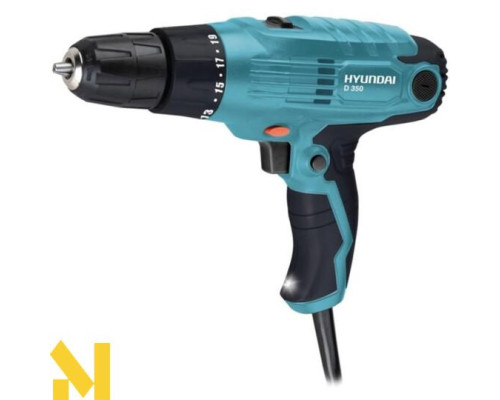 Дриль-шуруповерт мережевий Hyundai D 350