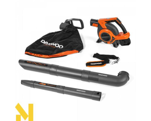Пилосос-повітродувка садова акумуляторна DAEWOO DABL 9042Li SET