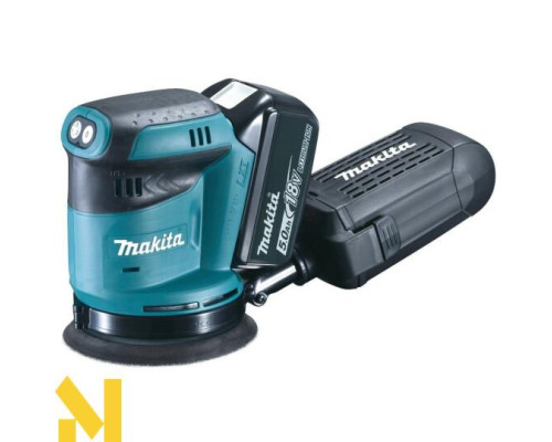 Шліфмашина ексцентрикова акумуляторна Makita DBO180RTJ