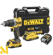 Дриль-шуруповерт DeWALT DCD100YD2T