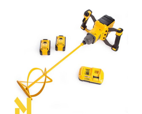 Міксер будівельний акумуляторний DeWALT DCD240X2