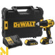 Акумуляторний дриль-шуруповерт безщітковий DeWalt DCD708S2T