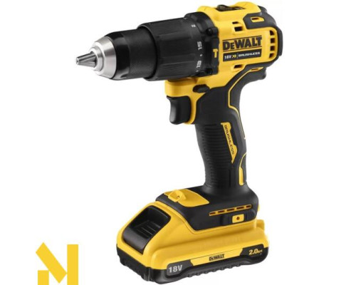 Акумуляторний дриль-шуруповерт безщітковий ударний DeWALT DCD709D2T