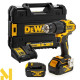 Дриль-шурупокрут акумуляторний безщітковий ударний DeWALT DCD709M2T