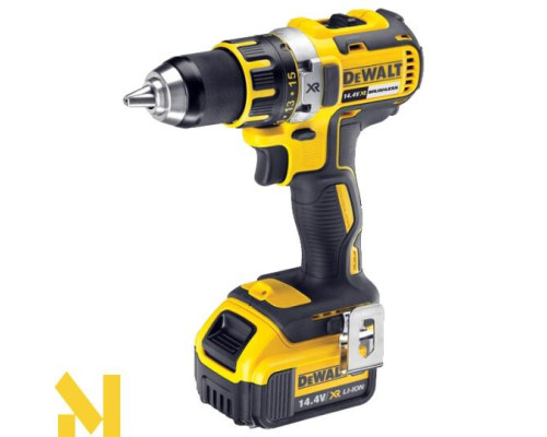 Безщітковий компактний дриль-шуруповерт DeWalt DCD732P2