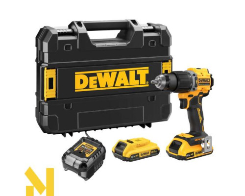 Дриль-шуруповерт акумуляторний ударний DeWALT DCD799D2T
