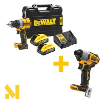 Набір інструментів акумуляторних DeWALT DCD800H2T+DCF840N