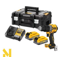 Дриль-шуруповерт акумуляторний ударний DeWALT DCD805S2T