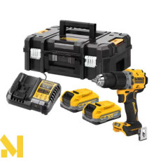 Дриль-шуруповерт акумуляторний ударний DeWALT DCD805S2T