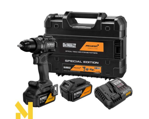 Дриль-шурупокрут акумуляторний McLaren F1 TEAM SPECIAL EDITION DeWALT DCD81MP2T