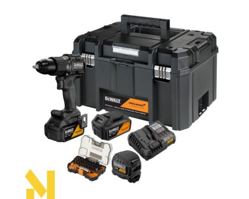 Дриль-шуруповерт ударний акумуляторний DeWALT DCD86MM2KT
