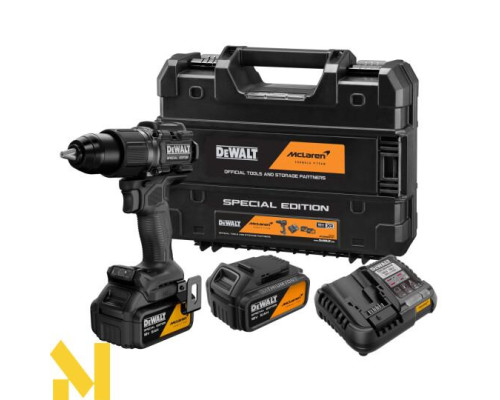 Дриль-шурупокрут акумуляторний McLaren F1 TEAM SPECIAL EDITION DeWALT DCD86MP2T
