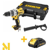 Дриль-шурупокрут акумуляторний DeWALT DCD991NT+DCB187 (без ЗП)