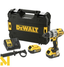 Трьохшвидкісний безщітковий дриль-шуруповерт DeWalt DCD991P2B з Bluetooth акумуляторами
