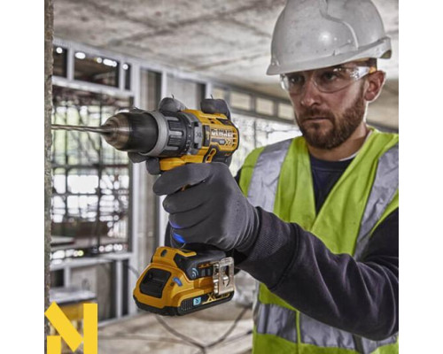 Дриль-шуруповерт акумуляторна безщіткова ударна DeWALT DCD997P2B + АКБ і ЗП