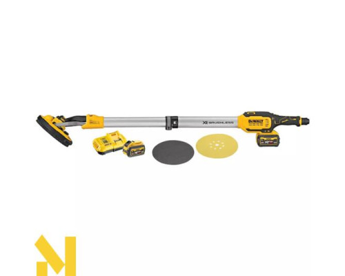 Шліфмашина для стін та стелі акумуляторна DeWALT DCE800T2