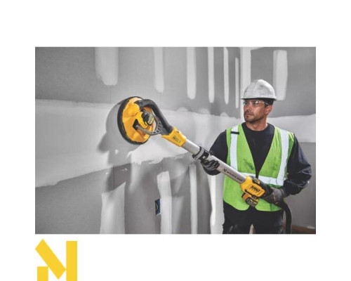 Шліфмашина для стін та стелі акумуляторна DeWALT DCE800T2