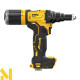 Заклепочник акумуляторний безщітковий DeWALT DCF403NT (без АКБ та ЗП)