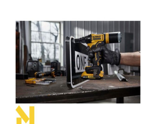 Заклепочник акумуляторний безщітковий DeWALT DCF403NT (без АКБ та ЗП)