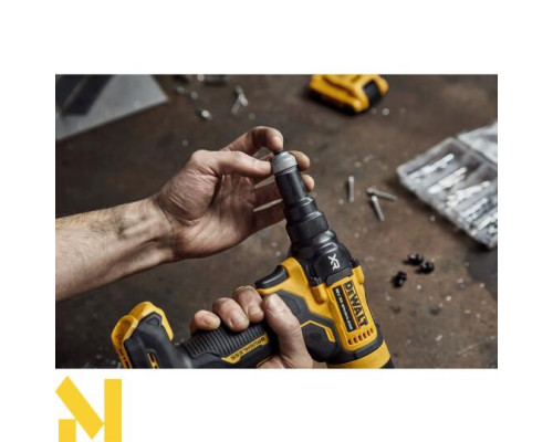 Заклепочник акумуляторний безщітковий DeWALT DCF403NT (без АКБ та ЗП)