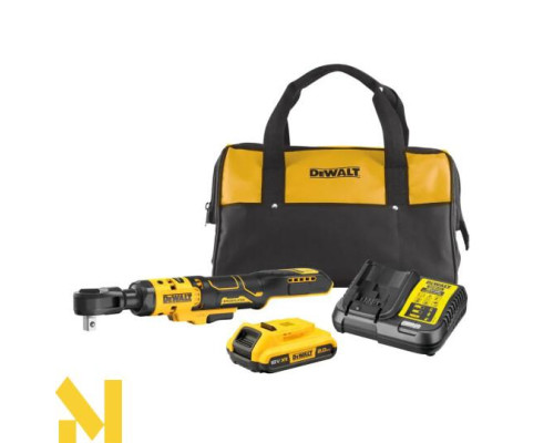 Гайковерт кутовий акумуляторний DeWALT DCF512D1