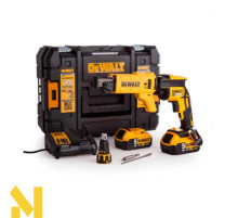 Безщітковий шуруповерт для гіпсокартонних плит DeWalt DCF620P2K