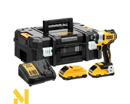 Акумуляторний дриль-шуруповерт ударний безщітковий DeWALT DCF809D2T