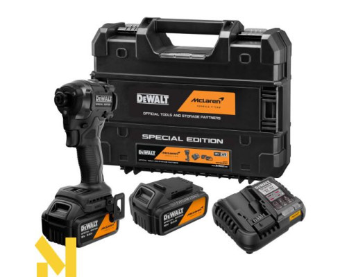 Шурупокрут ударний акумуляторний McLaren F1 TEAM SPECIAL EDITION DeWALT DCF86MP2T