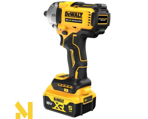 Гайковерт акумуляторний ударний DeWalt DCF891P2T