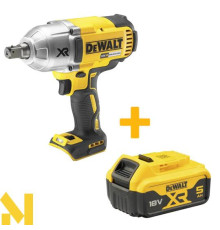 Гайковерт акумуляторний DeWALT DCF899NT + DCB184 (без АКБ та ЗП)