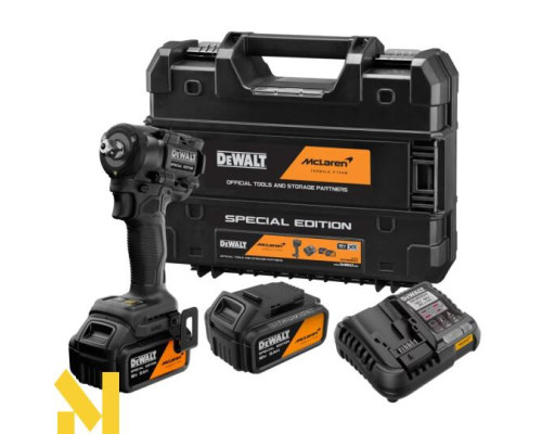 Гайковерт акумуляторний McLaren F1 TEAM SPECIAL EDITION DeWALT DCF92MP2T