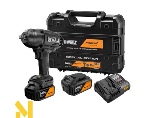 Гайковерт акумуляторний ударний McLaren F1 TEAM SPECIAL EDITION DeWALT DCF99MP2T