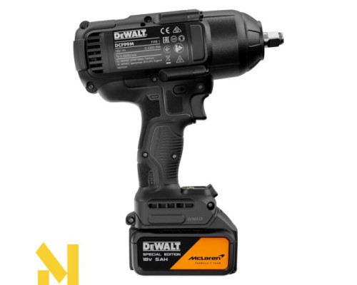 Гайковерт акумуляторний ударний McLaren F1 TEAM SPECIAL EDITION DeWALT DCF99MP2T