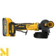 Болгарка (кутова шліфмашина) акумуляторна DeWALT DCG404S2T