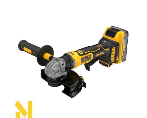 Болгарка (кутова шліфмашина) акумуляторна DeWALT DCG404S2T