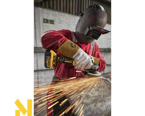 Болгарка (кутова шліфмашина) акумуляторна DeWALT DCG405NT + DCB187 (без ЗП)