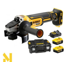 Болгарка (кутова шліфмашина) акумуляторна DeWALT DCG405P2