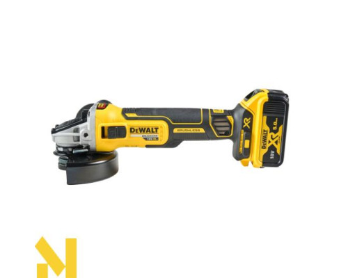 Болгарка (кутова шліфмашина) акумуляторна DeWALT DCG405S2T