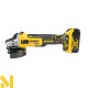 Болгарка (кутова шліфмашина) акумуляторна DeWALT DCG405S2T