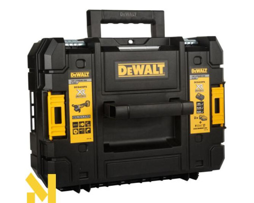 Болгарка (кутова шліфмашина) акумуляторна DeWALT DCG405S2T