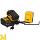 Болгарка (кутова шліфмашина) акумуляторна DeWALT DCG405S2T